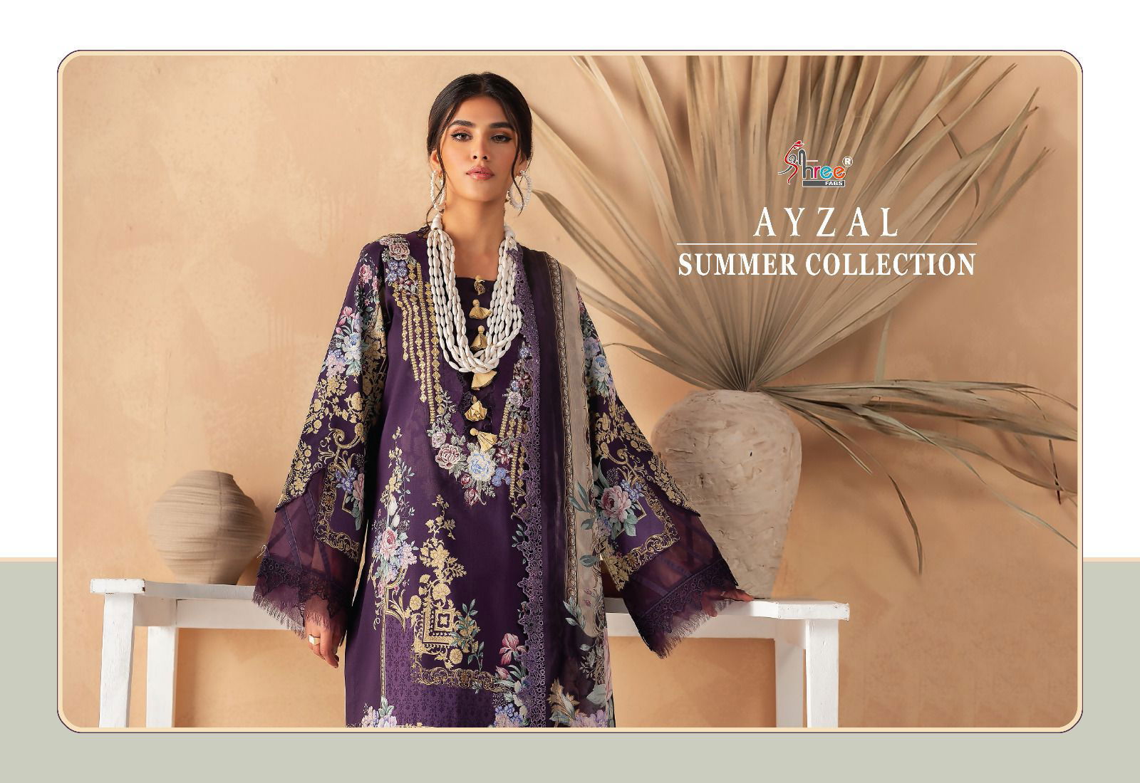 Ayzel Summer Collection Cotton Pakistani Suits Catalog